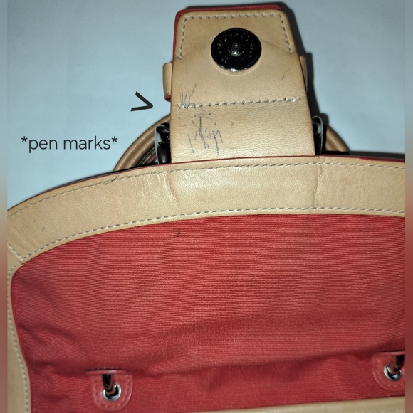 Vintage 04 Coach Soho-Hampton Striped Satchel - Picture 13 of 16